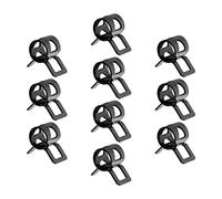 MroMax Confezione da 10 morsetti a molla da 8 mm, adatti per tubi da 8,5-9,2 mm, fissaggio per tubi di aspirazione in silicone per tubo del carburante