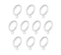 MroMax - Confezione da 24 anelli per tenda, diametro interno 28 mm, in metallo 10Pcs 28 mm.