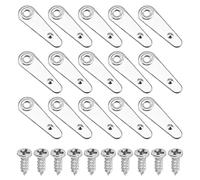 MroMax - Cornice portafoto in metallo con pulsante girevole, accessori perfetti per appendere tele color argento, 20 pezzi, MRO191028H-0467, Kl574p Sweatshirt - Bambini, 30pcs