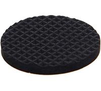 MroMax Cuscinetti adesivi per mobili, in EVA, diametro 40 mm, spessore 4 mm, rotondi, neri, 36 pezzi