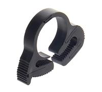 MroMax Fascette stringitubo in nylon a doppia presa, 15,5 mm-17,0 mm/0,61 "-0,67" regolabile per il collegamento, il fissaggio, i tubi di tenuta e altri oggetti tubolari, colore nero, 10 pezzi