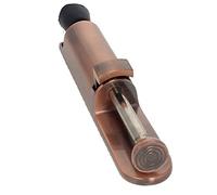 MroMax Fermaporta a molla, a pedale, 156 mm di lunghezza, colore bronzo rosso, 1 pezzo