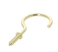 MroMax - Ganci a vite da soffitto, placcati in ottone, 25 pezzi 20PCS 70*37 Ottone.