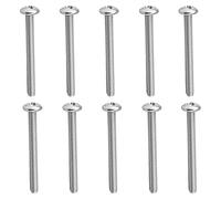 MroMax M3 x 30 mm viti a macchina Phillips croce testa rotonda vite 304 in acciaio inox bulloni di fissaggio 30pz