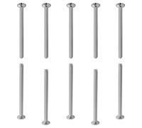 MroMax M3 x 45 mm viti a macchina Phillips Croce Testa Rotonda Vite 304 Acciaio Inox Bulloni di fissaggio 30pz
