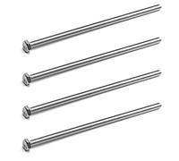 MroMax M6 Bullone esagonale M6-1 x 150 mm UNC Bulloni a vite a testa esagonale in acciaio inox 304 completamente filettati, 4 pezzi
