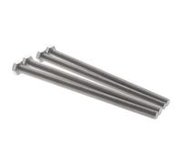 MroMax M8 Bullone esagonale M8-1,25 x 150 mm UNC Bulloni a vite a testa esagonale in acciaio inox 304 completamente filettati, 4 pezzi