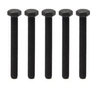 MroMax M8 x 70 mm testa esagonale bulloni di fissaggio grado 8.8 acciaio al carbonio nero 5 pz
