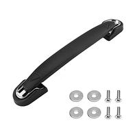 MroMax Maniglia di ricambio per bagagli, in plastica, per valigie e scatole, colore nero, RB-059, 1 Pack, RB-059