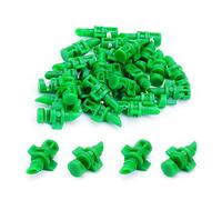 MroMax Micro spruzzatore a 180 gradi, 25 pezzi, ugello per irrigazione idroponica aeroponica, per giardino in miniatura, prato, sistema di irrigazione delle piante, verde