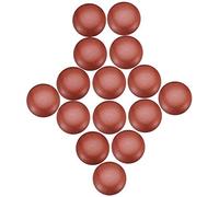 MroMax Pomelli rotondi per mobili, diametro 35 mm, 15 pezzi, in mogano