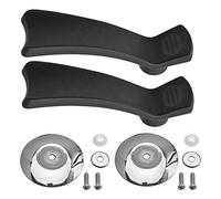 MroMax Pomello universale per coperchio per pentole e pentole design antitroppopieno 1 pezzo colore Nero 2PCS 108*35 Cruz V2 Fresh Foam