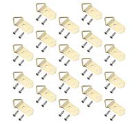 MroMax - Set di 100 ganci triangolari per quadri, 40 x 14 mm, per decorazione domestica, cornici per foto e soluzioni per appendere foto