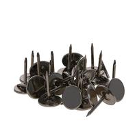 MroMax - Set di 150 chiodi per tappezzeria, 11 mm x 15 mm, con testa piatta, per mobili, divani, testiere e testiere