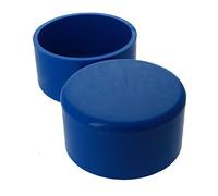 MroMax Tappo per tubo in PVC blu, 75 mm, per uso domestico o industriale, 2 pezzi