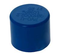 MroMax Tappo per tubo in PVC da 25 mm, 2,5 cm, adattatore per tubi in PVC, blu, 20 pezzi