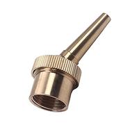 MroMax Ugello fontana in ottone G1/2 filettatura femmina regolabile getto acqua stagno spruzzatore testa 1 pz