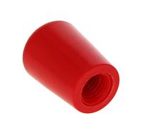 MroMax Volantino M10 Filettatura Femminile Impugnatura Maniglia Plastica 32mm Lunghezza Rosso 3pcs
