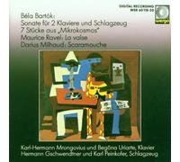 Mrongovius/Uriarte Sonata for 2 Pianos and Perc. - La Valse, Sca (CD) Album