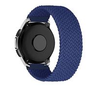 MroTech Cinturino Compatibile con Samsung Galaxy Watch Active/Active 2/Galaxy Watch 3 41mm/Watch 4/4 Classic/Watch 5/5 PRO Banda 20 mm Ricambio per Huawei Watch GT3 42mm Nylon Braided Solo Loop-Blu/M