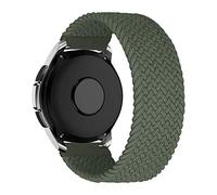MroTech Cinturino Compatibile con Samsung Galaxy Watch Active/Active 2/Galaxy Watch 3 41mm/Watch 4/4 Classic/Watch 5/5 PRO Banda 20 mm per Huawei Watch GT 2 42 mm Nylon Braided Solo Loop 20mm-Verde/M