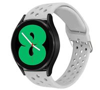 MroTech Cinturino per Samsung Galaxy Watch 4 40mm/44mm Cinturino Galaxy Watch 4 Classic 42mm/46mm, Galaxy Watch 6/6 Classic 43mm 47mm, Galaxy Watch 5/Watch 5 PRO 45mm Cinturino 20 mm Silicone Gray