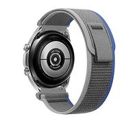MroTech Compatibile con Cinturino Samsung Galaxy Watch 7/6/5/4 40MM 44MM,Nylon Elastico Intrecciato Band per Galaxy Watch 5 Pro 45MM/Watch 4 6 Classic 42MM 46MM 43MM 47MM Cinturino 20 mm,Grigio