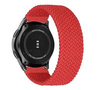 MroTech Compatibile con Samsung Galaxy Watch 46mm/Galaxy Watch 3 45mm/Gear S3 Frontier Cinturino 22 mm Compatibile con Huawei Watch 3/3 PRO/GT/GT 2 46 mm/GT 2e/GT2 PRO Banda Nylon Solo Loop-Rosso/XS