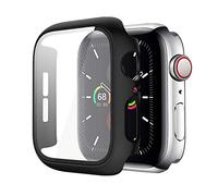 MroTech Cover Compatibile con iWatch 40 mm Custodia con Protezione per Schermo Protettiva Display Full Protettivo Thin Fit PC Case per iWatch 40mm 4 5 Custodia Cover,Nero