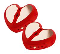 Mrow - Pinze per capezzoli vibranti controllate tramite app (2 pz)