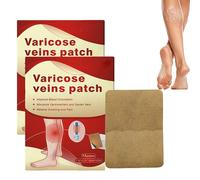 MROWCA 2Boxes Veinless Immediate Relief Herbal Patch,Varicose Veins Patch,Spider Veins Removal Patch for Legs,Improve Blood Circulation,Soothing Leg Fatigue