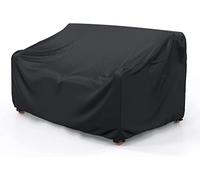 Mrrihand - Copridivano impermeabile resistente per divano a 3 posti, per esterni, con bocchette d'aria e maniglie, 264,2 cm x 100 cm x 100 cm x 100 cm x 100 cm, colore: nero