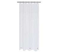 Mrs Awesome Tenda da doccia con 3 magneti in PEVA trasparente, spessore 8 g, impermeabile e sottile, dimensioni 91,4 x 198,1 cm, trasparente