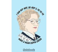 Mrs. Doubtfire Notebook Daniel Hillard: 6" x 9" Lined Journal with 110 Pages, Glossy Cover for Writing, Journaling, Planning & Brainstorming