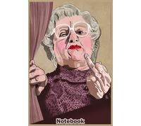 Mrs. Doubtfire Notebook Daniel Hillard: 6" x 9" Lined Journal with 110 Pages, Glossy Cover for Writing, Journaling, Planning & Brainstorming