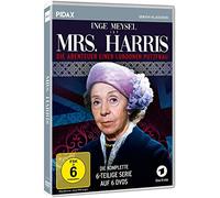 Mrs. Harris - Die Abenteuer einer Londoner Putzfrau / Die komplette 6-teilige Serie mit Inge Meysel (Pidax Serien-Klassiker) [6 DVDs]