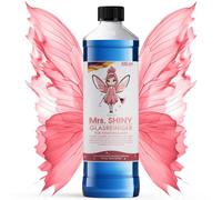 Mrs. SHINY® Detergente Vetri per Aspiravetro e Robot Lavavetri, 500 ml | Detergente vetri per aspiravetro e robot lavavetri - senza aloni, senza schiuma, pronto all'uso, per vetro e specchi