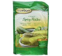 Mrs. Wages Hot piccante Pickle Canning Mix-One - Confezione da 6 oz