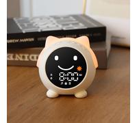 MRSCOZ Sveglia per bambini con lettore musicale Bluetooth e orologio digitale, per la camera dei bambini, sveglia per bambini con luce di risveglio