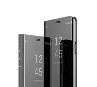 MRSTER Honor 20 PRO Cover, Mirror Clear View Standing Cover Full Body Protettiva Specchio Flip Custodia per Huawei Honor 20 PRO. Flip Mirror: Black