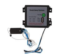 MRSTORY Freni del Rimorchio Kit Breakaway Kit 12V LED Test Break Away Universale per il Materiale PP Premium per Veicoli a Proposito Resistente Alle Intemperie a Lungo Termine Attiva i