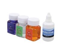 MRSTORY Kit di Soluzione di Calibrazione del PH Calibrazione Accurata per Vari Requisiti di Test del PH Set di Liquidi per Metro per Ambienti Industriali di Laboratorio con Liquido