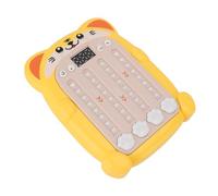 MRSTORY Macchina per Giochi Ritmici, Puzzle Portatile Interattivo, Gioco di Musica Elettronica con Pulsanti Ritmici, per Ragazzi e Ragazze, in Plastica, 15 X 11,5 Cm