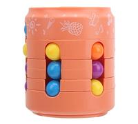 MRSTORY Può Modellare la Punta del Giocattolo Educativo Interattivo Sollievo da Stress Genitore Figlio di Gioco ABS Materiale 6,8 X 5,6 Cm per Bambini Sopra i 5 Anni (Arancia)