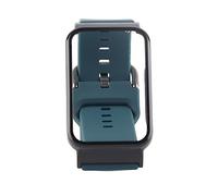 MRSTORY Silicone Watch Watch Band Band Bancontective Bumper Case MI Band 7 Pro Integrated Design Gym Fitness Running Office Office Work Bright Color (Midnight Blue and Black Case)