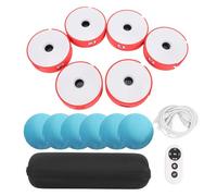MRSTORY Smart Agility Allenamento Kit Light Kit Professionale Sport Agility Response Allenamento Luci per la Batteria Ionica di Litio 360Mah Materiale di Litio 360Mah.