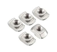 MRVAKDYDI Dadi a T semicircolari, Dado a T Scorrevole M3-M8 Serie 20-40 UE for Stampante 3D con Testa a Martello scanalata, Confezione da 10-30(2020 M3 X 30pcs)