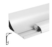 MRVAKDYDI Dimensioni delle modanature per soffitti, Canale Luminoso lineare in Alluminio for Modanatura a Corona Multicolore 1-30m(32.8ft(10m) L)