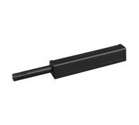 MRVAKDYDI L'armadio con serratura magnetica, Chiusura for porta mobile da cucina con meccanismo a pressione con punta magnetica, pistoncino a molla for un look elegante senza maniglia(Black)
