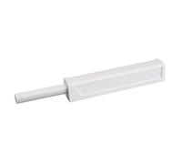 MRVAKDYDI L'armadio con serratura magnetica, Chiusura for porta mobile da cucina con meccanismo a pressione con punta magnetica, pistoncino a molla for un look elegante senza maniglia(White)